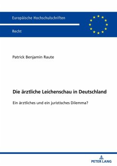 Cover Die ärztliche Leichenschau in Deutschland
