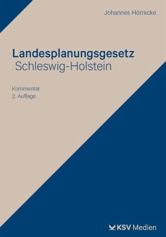 Landesplanungsgesetz Schleswig-Holstein - Hörnicke, Johannes