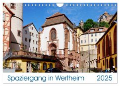 Spaziergang in Wertheim (Wandkalender 2025 DIN A4 quer), CALVENDO Monatskalender