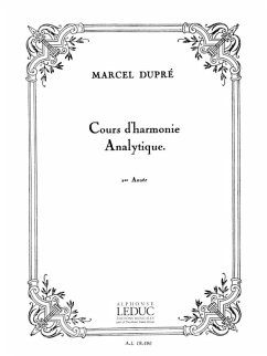 Cover Cours d'harmonie analytique (deuxičme année)