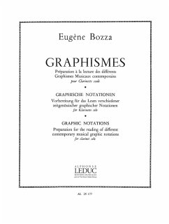 Cover GRAPHISMES POUR CLARINETTE SEULE V