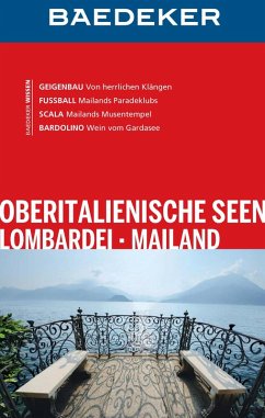 Baedeker Reiseführer Oberitalienische Seen Lombardei Mailand