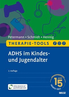 Cover Therapie-Tools ADHS im Kindes- und Jugendalter