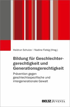 Cover Bildung für Geschlechtergerechtigkeit und Generationsgerechtigkeit