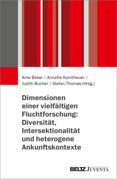 Cover Dimensionen einer vielfältigen Fluchtforschung: Diversität, Intersektionalität und heterogene Ankunftskontexte
