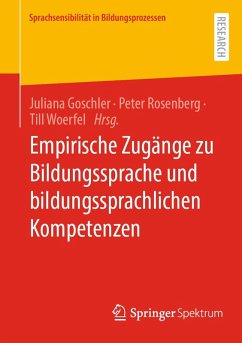 Empirische Zugänge zu Bildungssprache und bildungssprachlichen Kompetenzen (eBook, PDF)