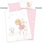 babybest® 2485217063 - Little Fairy Bettwäsche (Made in Green), 40x60 cm + 100x135 cm, 100% Baumwolle