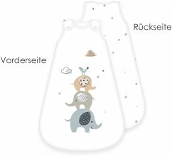 babybest® 3385261235 - Elephants Baby-Schlafsack, 70x45 cm, Bezug: 100% Baumwolle Füllung: 100%Polyester Cover babybest® 3385261235 - Elephants Baby-Schlafsack, 70x45 cm, Bezug: 100% Baumwolle Füllung: 100%Polyester