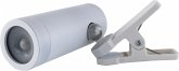 REV LED Akku Clip Leuchte mit Schalter, weiß 2014100300