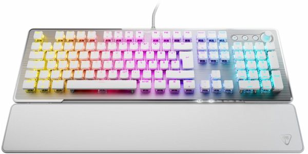 Turtle Beach Vulcan II Linear Gaming-Tastatur, Weiß Turtle Beach Vulcan II Linear Gaming-Tastatur, Weiß