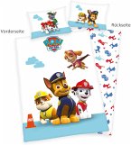Paw Patrol 2432205063 - Bettwäsche, 40x60 cm + 100x135 cm, 100% Baumwolle