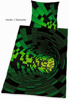 Cover Young Collection 4459267050 - 3D Effekt Bettwäsche, 80x80 cm + 135x200 cm, 100% Baumwolle