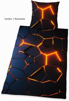 Cover Young Collection 4459268050 - 3D Effekt Bettwäsche , 80x80 cm + 135x200 cm, 100% Baumwolle