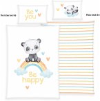 babybest® 2485235063 - Regenbogen Panda, Bettwäsche (Made in Green), 40x60 cm + 100x135 cm, 100% Baumwolle babybest® 2485235063 - Regenbogen Panda, Bettwäsche (Made in Green), 40x60 cm + 100x135 cm, 100% Baumwolle