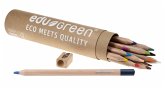 edugreen Buntstifte dreikant Runddose, 14er Set inkl. Spitzer edugreen Buntstifte dreikant Runddose, 14er Set inkl. Spitzer