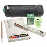eduGREEN® 18er Set: 12 Buntstifte, 4 Stifte, Gold, Silber, Graphit, Weiß eduGREEN® 18er Set: 12 Buntstifte, 4 Stifte, Gold, Silber, Graphit, Weiß