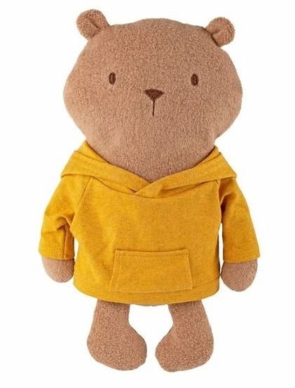 Sigikid 52903 - Kuschelfreunde Mister O Lui gelber Hoodie, Mister O Lui Sigikid 52903 - Kuschelfreunde Mister O Lui gelber Hoodie, Mister O Lui