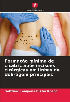 Cover Formação mínima de cicatriz após incisões cirúrgicas em linhas de dobragem principais