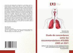 Etude de concordance entre les recommandations ATS/ERS 2005 et 2021 - Ben Jmaa, Maissa;Bouchech, Rania;Masmoudi, Kaouthar