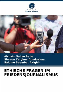 Cover ETHISCHE FRAGEN IM FRIEDENSJOURNALISMUS