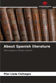 About Spanish literature About Spanish literature