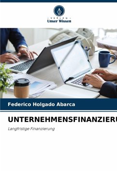 Cover UNTERNEHMENSFINANZIERUNG