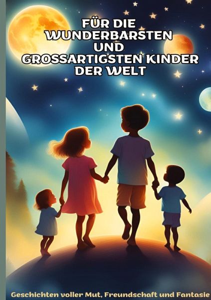 FÜR DIE WUNDERBARSTEN UND GROSSARTIGSTEN KINDER DER WELT (Geschenk für Kinder):Geschichten über Mut, Freundschaft, Kreativität und Zusammenhalt - Ein interaktives Vorlesebuch mit Bastelideen und Spiel