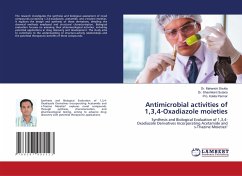 Antimicrobial activities of 1,3,4-Oxadiazole moieties