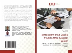 Cover DEROULEMENT D'UNE MISSION D'AUDIT INTERNE DANS UNE BANQUE