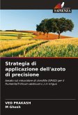 Strategia di applicazione dell'azoto di precisione