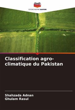 Cover Classification agro-climatique du Pakistan