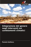 Integrazione del genere negli interventi sui cambiamenti climatici