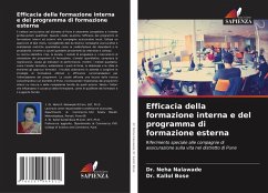 Efficacia della formazione interna e del programma di formazione esterna - Nalawade, Dr. Neha;Bose, Dr. Kallol