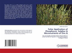 Foliar Application of Phosphorus, Sulphur & Micronutrients of Zinc & - Kojo Kokonu, Wilfred