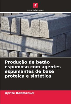 Produção de betão espumoso com agentes espumantes de base proteica e sintética - Bobmanuel, Oprite