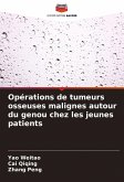 Opérations de tumeurs osseuses malignes autour du genou chez les jeunes patients