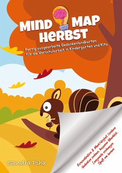 Cover KitaFix-Mindmap Herbst (Fertig ausgearbeitete Gedankenlandkarten für die Vorschularbeit in Kindergarten und Kita)