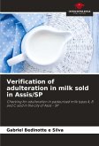 Verification of adulteration in milk sold in Assis/SP