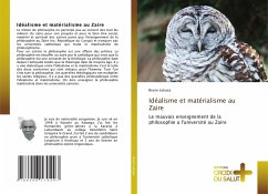 Idéalisme et matérialisme au Zaire Cover Idéalisme et matérialisme au Zaire