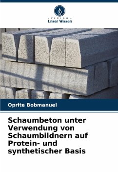 Cover Schaumbeton unter Verwendung von Schaumbildnern auf Protein- und synthetischer Basis