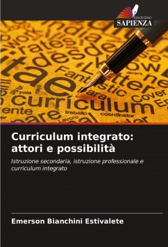 Cover Curriculum integrato: attori e possibilità