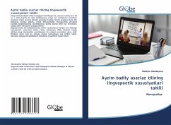 Ayrim badiiy asarlar tilining lingvopoetik xususiyatlari tahlili Cover Ayrim badiiy asarlar tilining lingvopoetik xususiyatlari tahlili