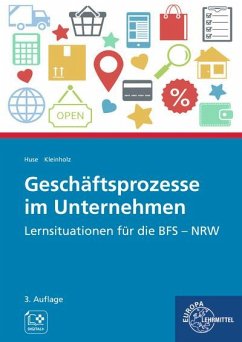 Cover Geschäftsprozesse im Unternehmen. Nordrhein-Westfalen