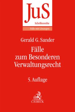 Fälle zum Besonderen Verwaltungsrecht - Sander, Gerald G.;Förster, Susanne M.