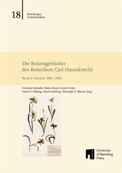 Cover Die Reisetagebücher des Botanikers Carl Haussknecht