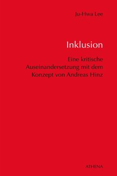 Cover Inklusion - Eine kritische Auseinandersetzung mit dem Konzept von Andreas Hinz im Hinblick (eBook, PDF)