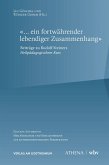 "... ein fortwährender lebendiger Zusammenhang" (eBook, PDF) "... ein fortwährender lebendiger Zusammenhang" (eBook, PDF)
