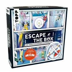 TOPP Escape The Box - Die verschwundenen Superhelden: Das ultimative Escape-Room-Erlebnis als Gesellschaftsspiel!   (Restauflage)