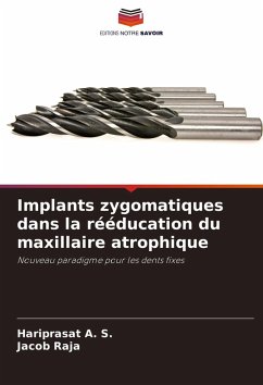 Implants zygomatiques dans la rééducation du maxillaire atrophique - A. S., Hariprasat;Raja, Jacob