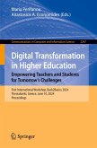 Digital Transformation in Higher Education. Empowering Teachers and Students for Tomorrow¿s Challenges